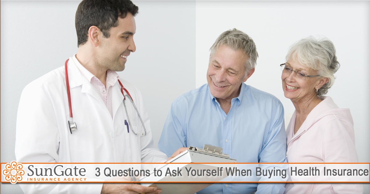 3 Questions to Ask Yourself When Buying Health Insurance