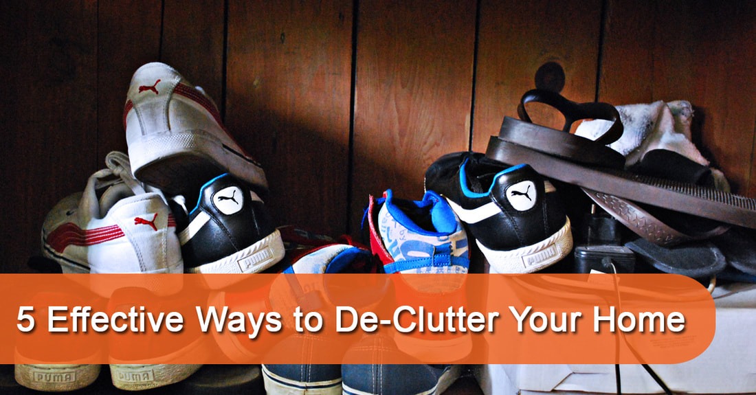 5 Effective and Efficient Ways to De-Clutter Your Home