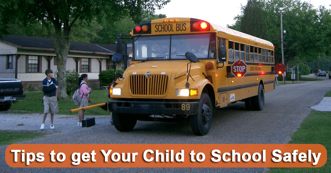 Tips to get your child to school safely