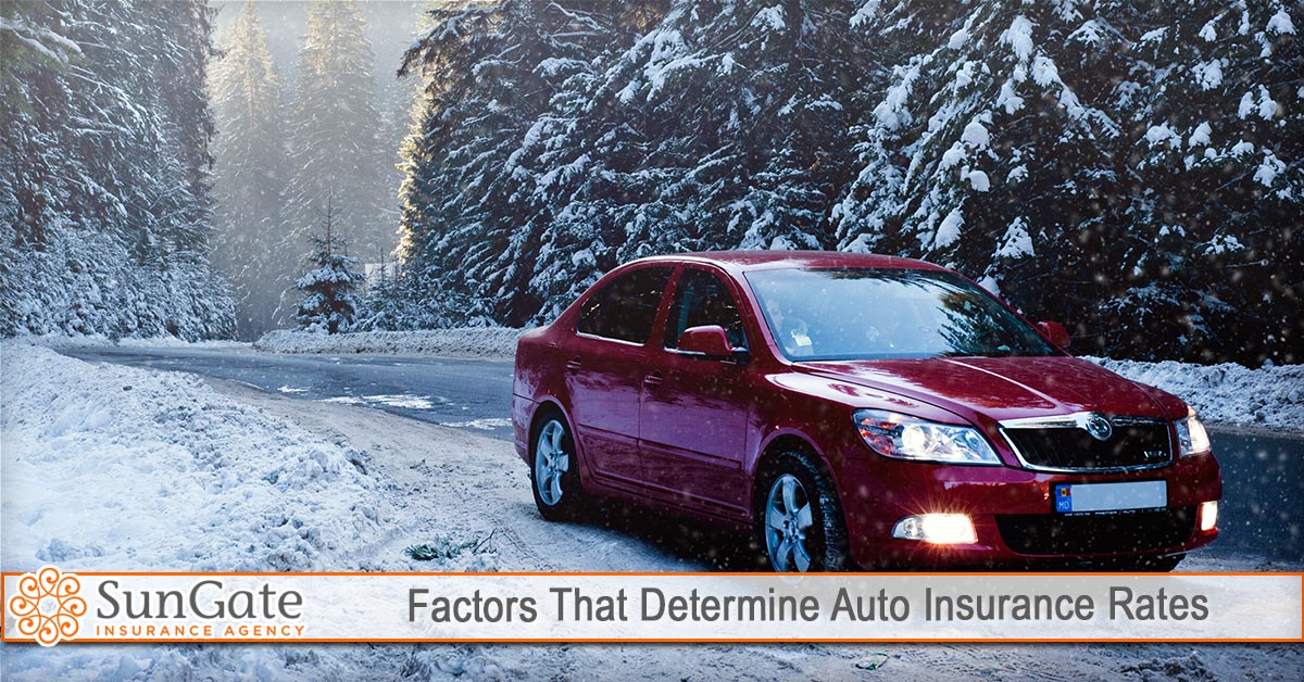Factors That Determine Auto Insurance Rates