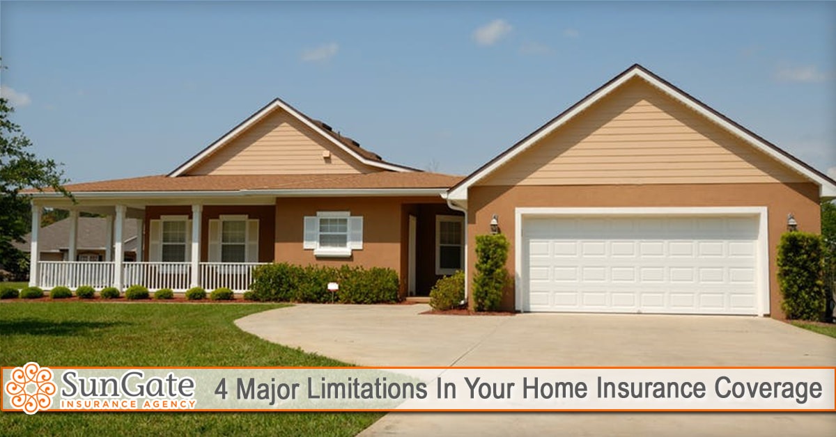 4 Major Limitations In Your Home Insurance Coverage