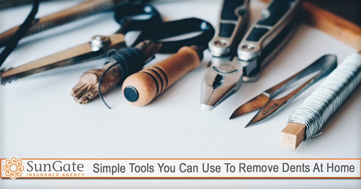 Simple Tools You Can Use To Remove Dents At Home