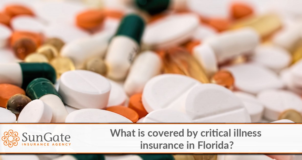 What is covered by critical illness insurance in Florida?